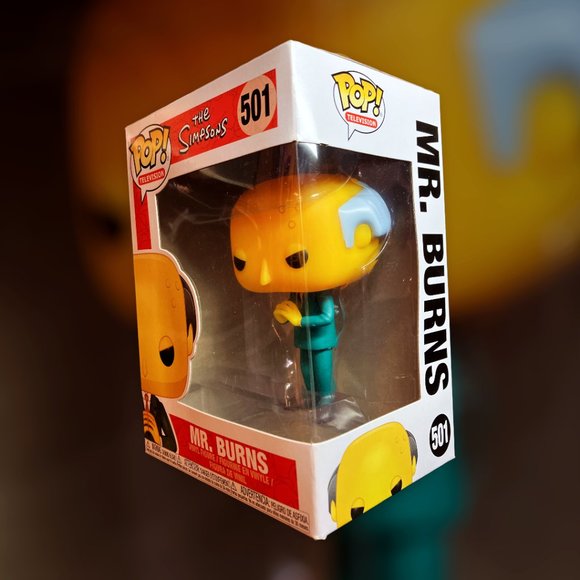 Funko The Simpsons POP! Television Mr. Burns Vinyl Figure #501New Unopened - - Picture 3 of 6